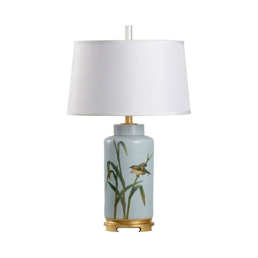 Songbird Porcelain Made Table Lamp - LOOMLAN - Wildwood - Table Lamps