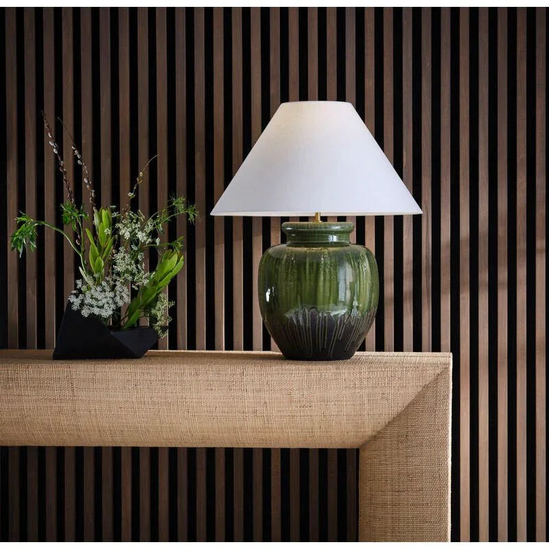 Yamato Japanese Handcrafted Artistry Table Lamp - LOOMLAN - Wildwood - Table Lamps