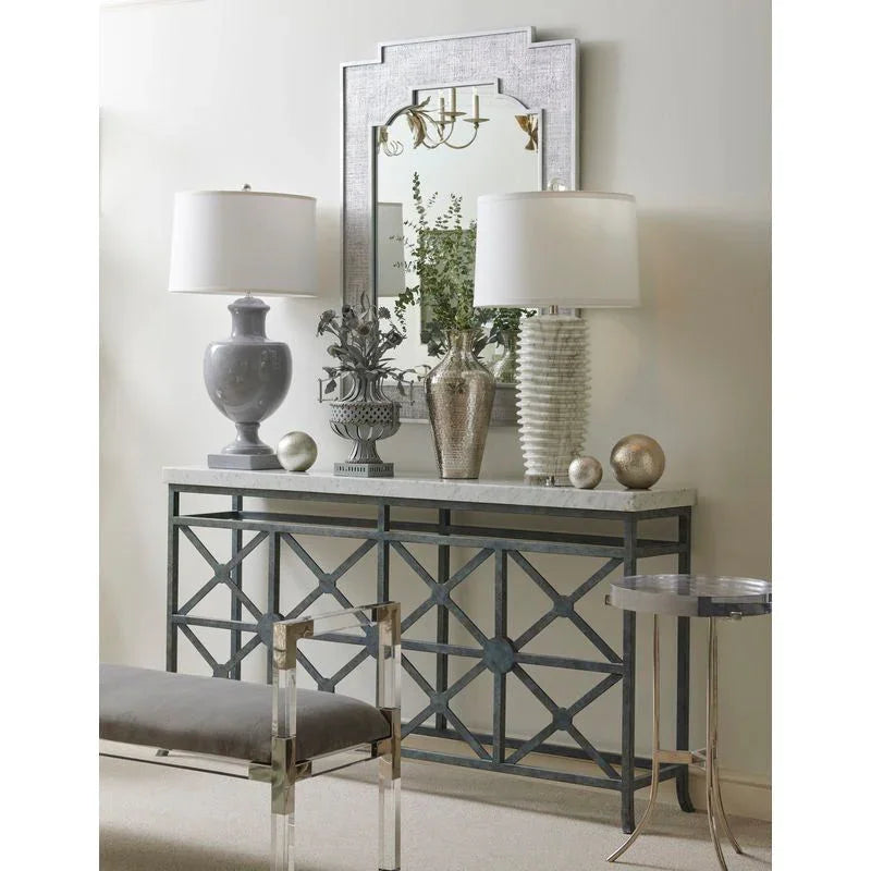 Yangon Raffia Covered Frame Wall Mirror - LOOMLAN - Chelsea House - Wall Mirrors