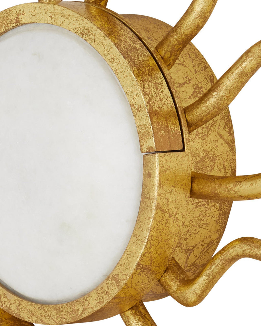 Tona Metalic Gold Wall Sconce