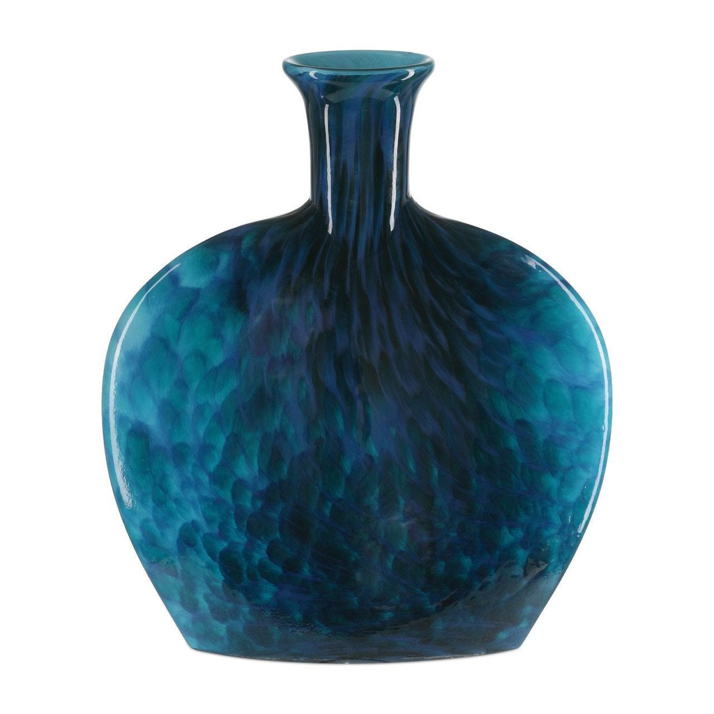 Pavonini Blus Glass Vase