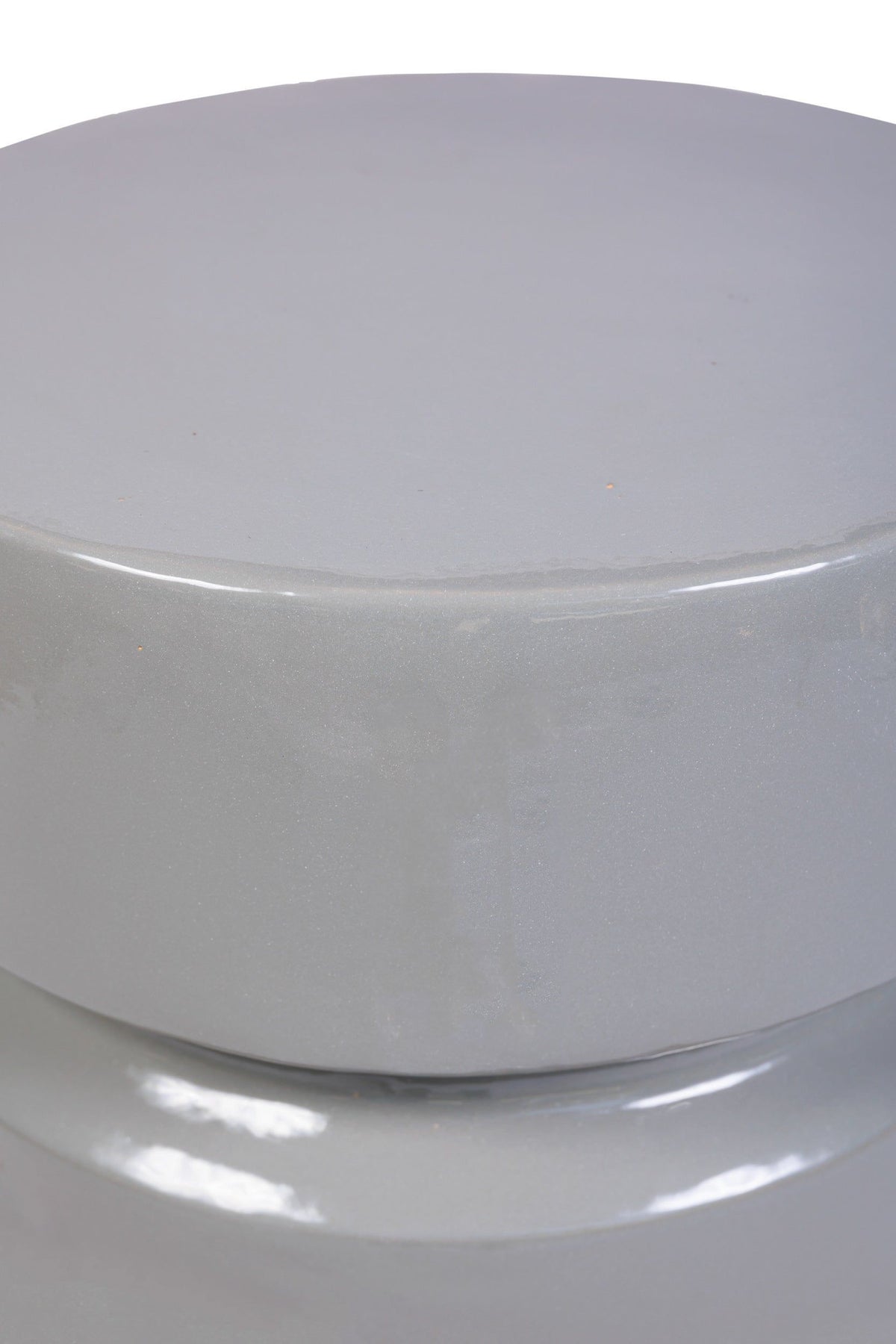 Balance Glazed Ceramic Patio Stool -- view 27