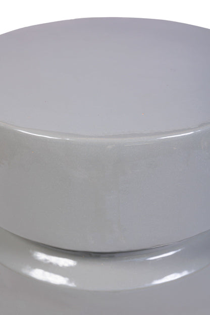 Balance Glazed Ceramic Patio Stool -- view 27