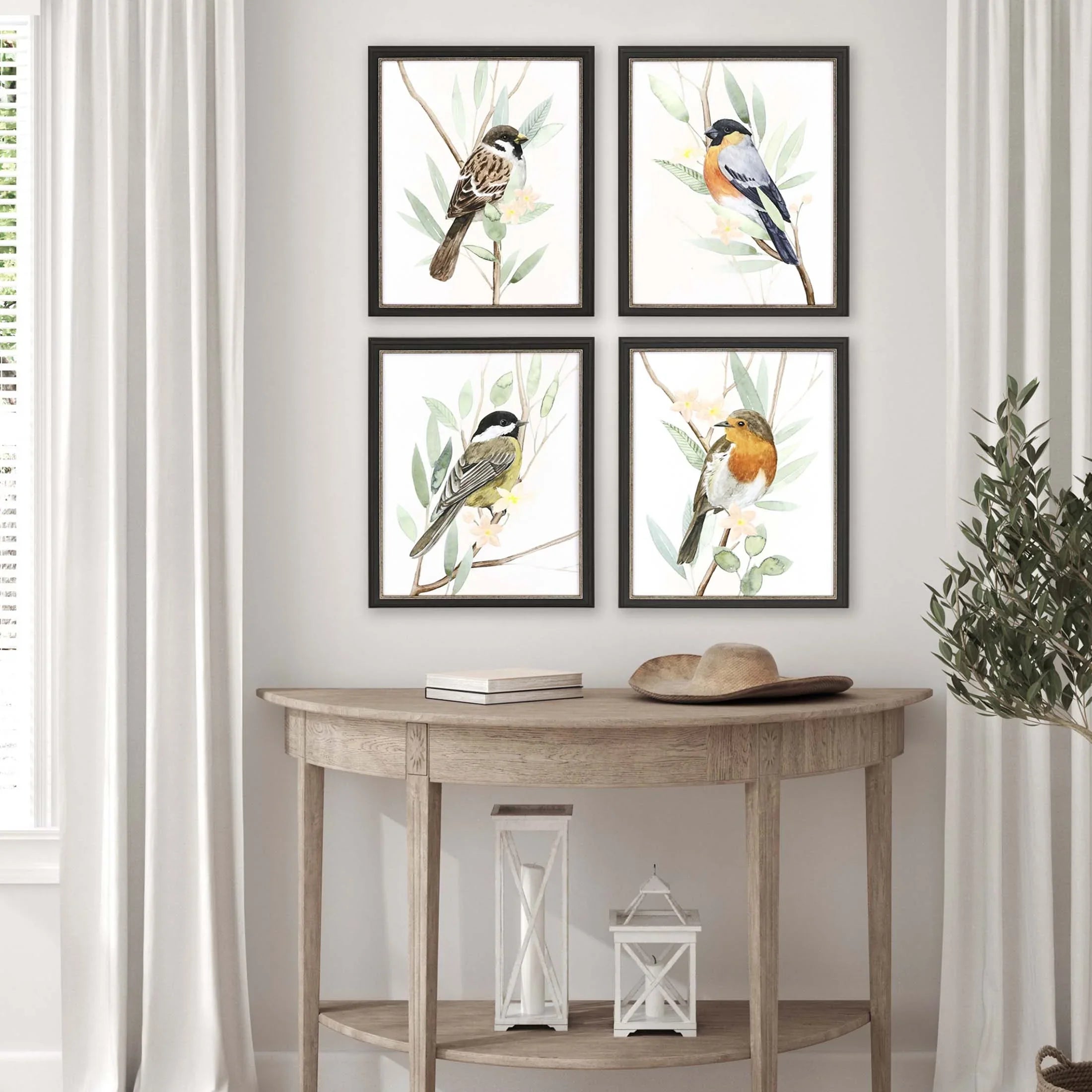 Tree Toppers Multi Canvas Art 4PC