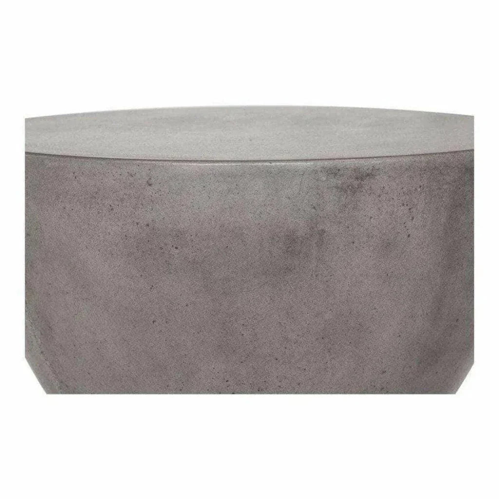 Moe's Home 15 Inch Outdoor Stool Grey Contemporary