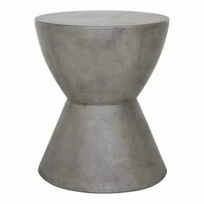 Moe's Home 15 Inch Outdoor Stool Grey Contemporary