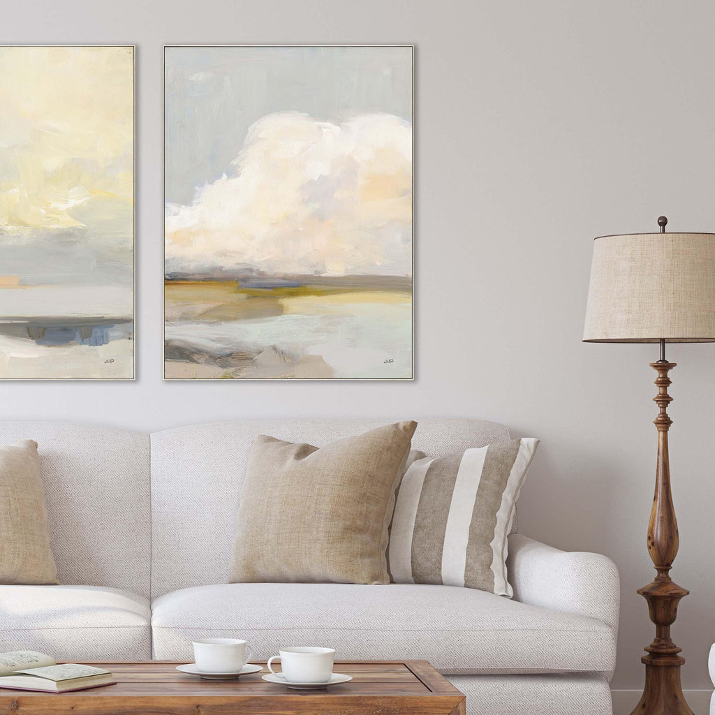 Dream of Clouds Blue Canvas Art