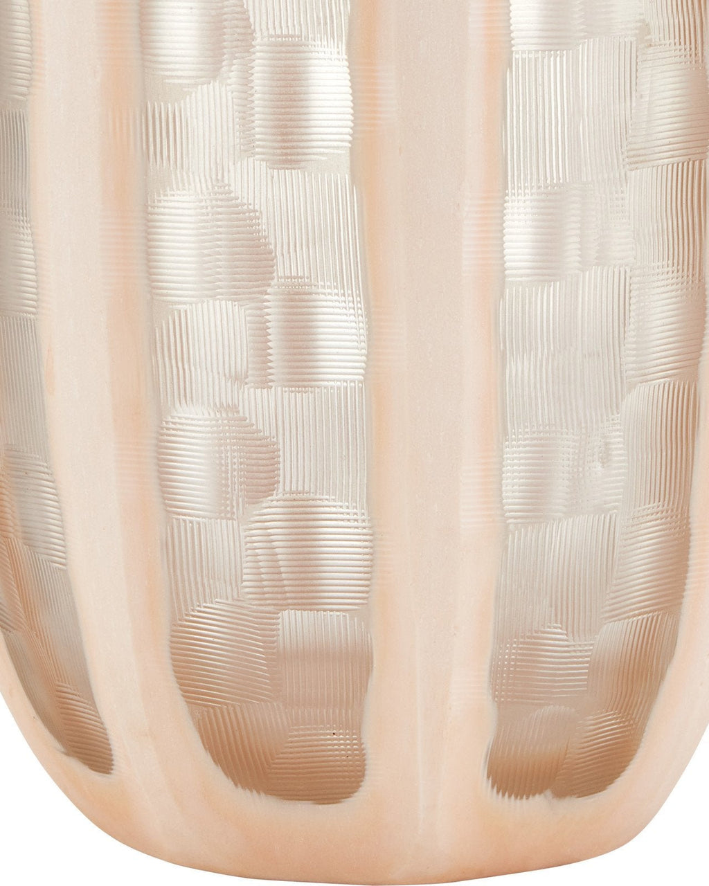 Merletto Pink Glass Vase (Set of 3)