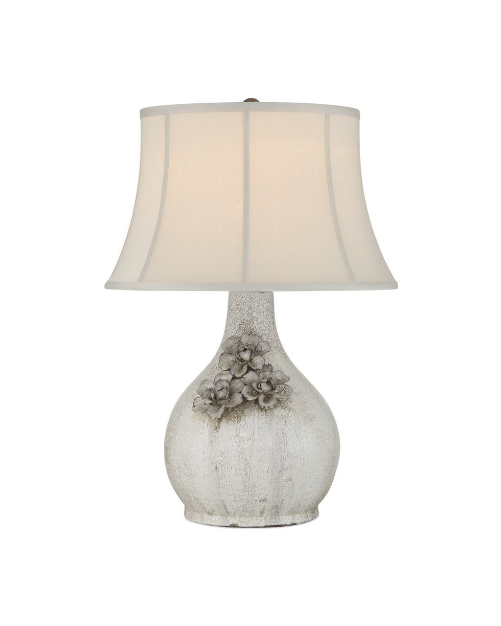 Attar White Ceramic Table Lamp