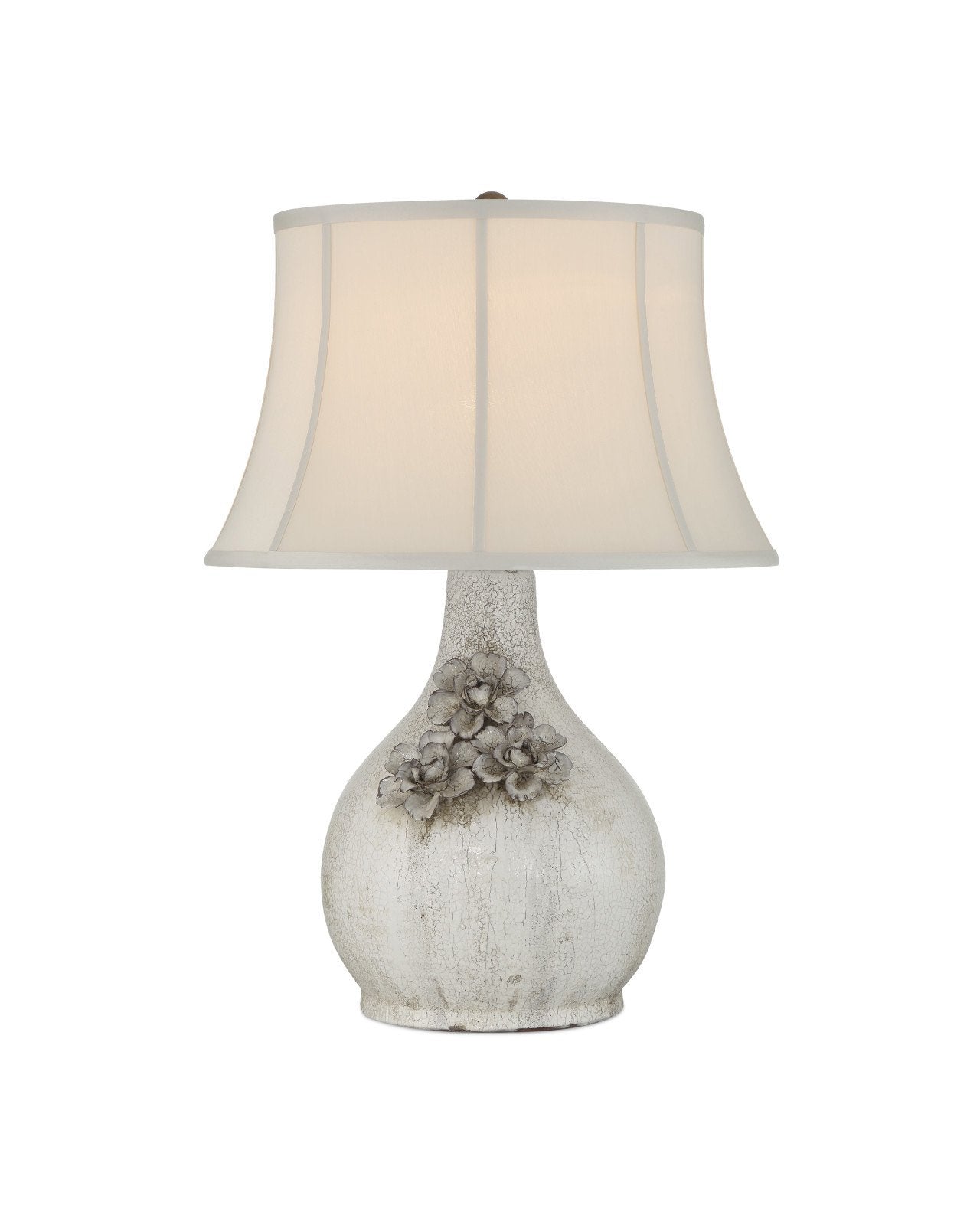 Attar White Ceramic Table Lamp