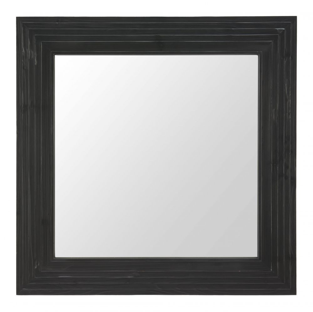 Kare Wood Frame Wall Mirror