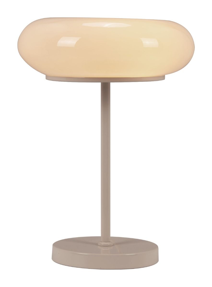 Munk Steel White Table Lamp -- view 3