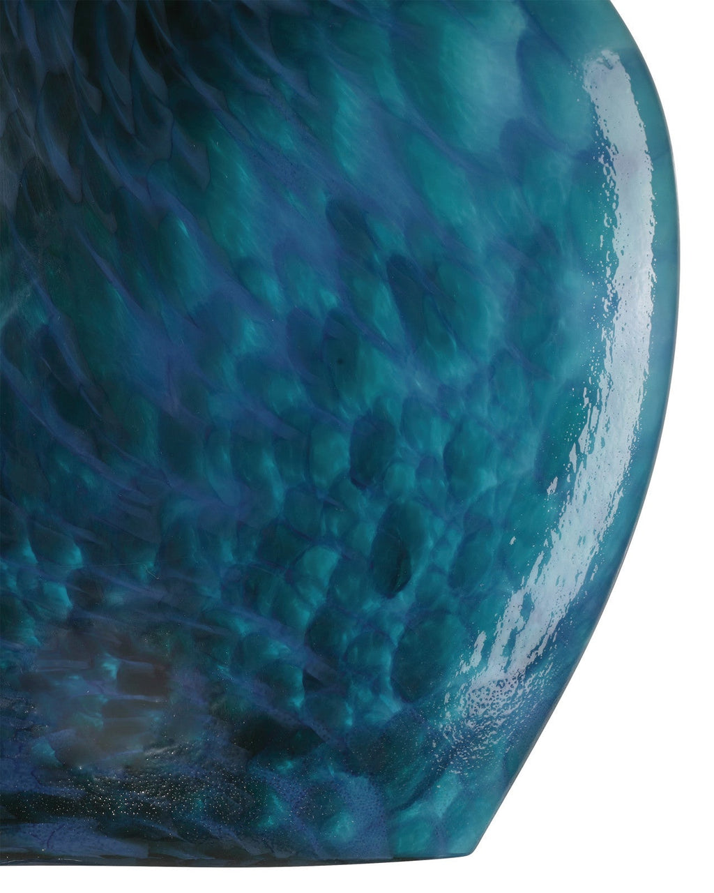 Pavonini Blus Glass Vase