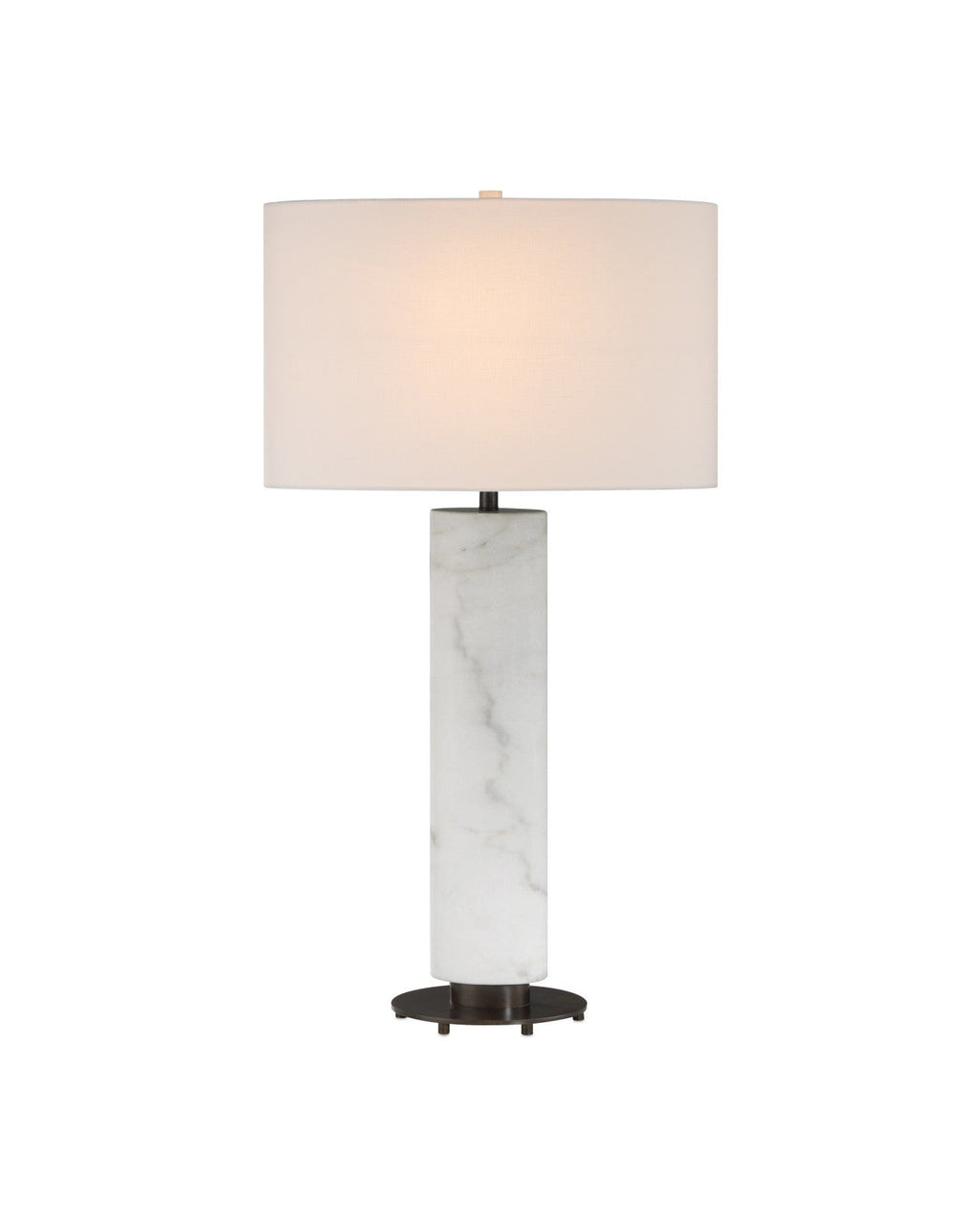 Stanhope White Marble Table Lamp