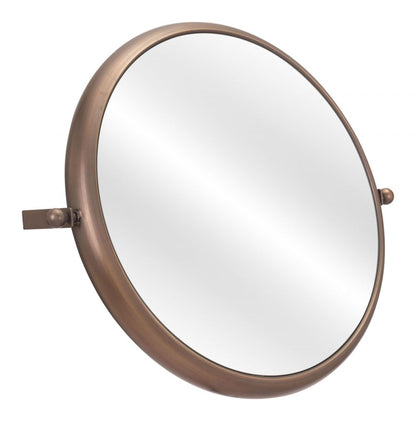 Rand Painted Steel Frame Wall Mirror -- view 4