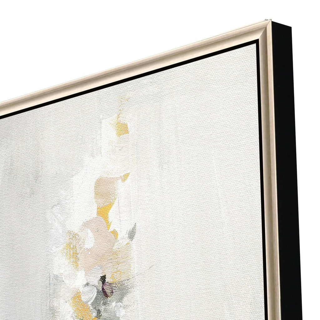 Rustic Garden Blue Canvas Art