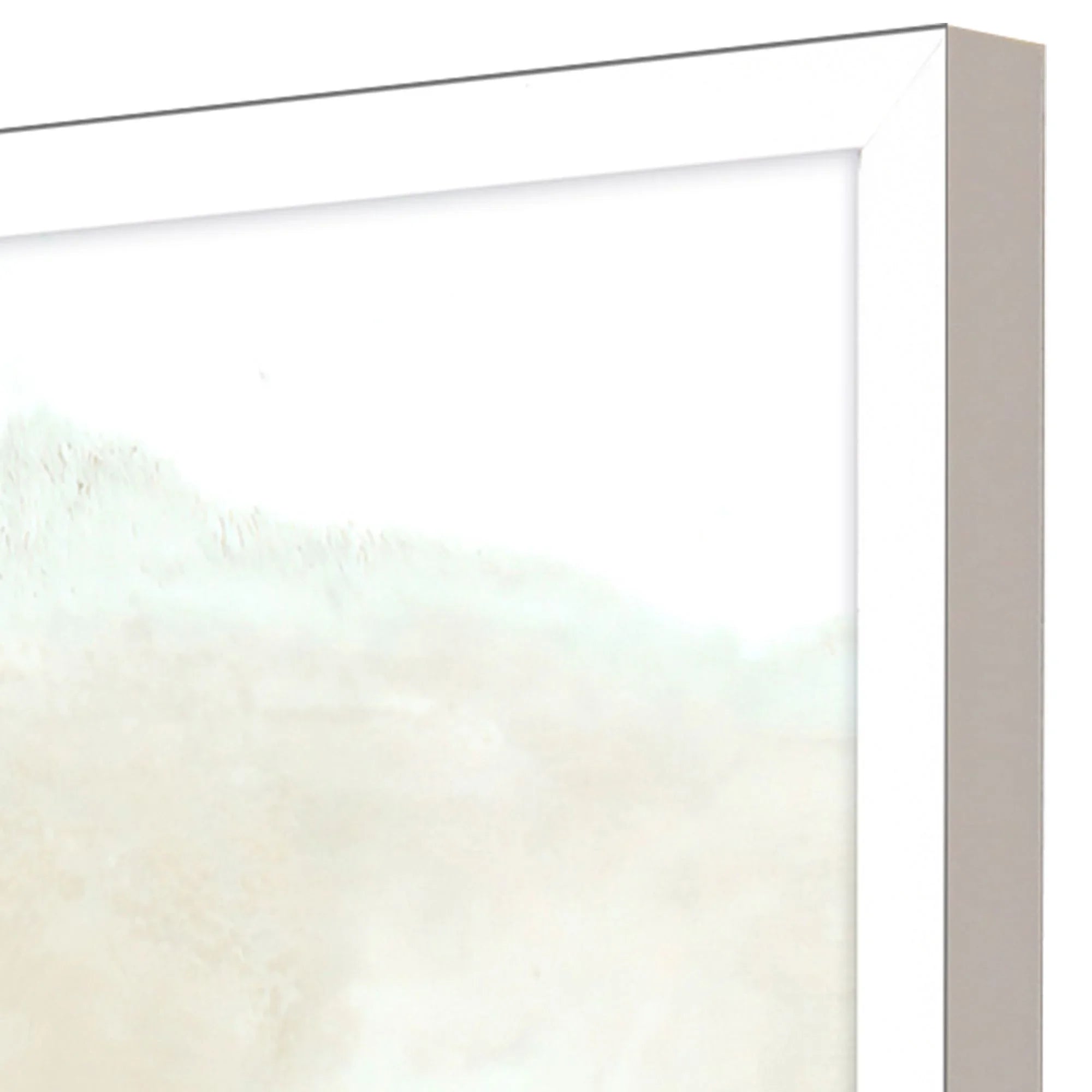 On the Shore Wood Frame Turquoise Canvas Art 3PC