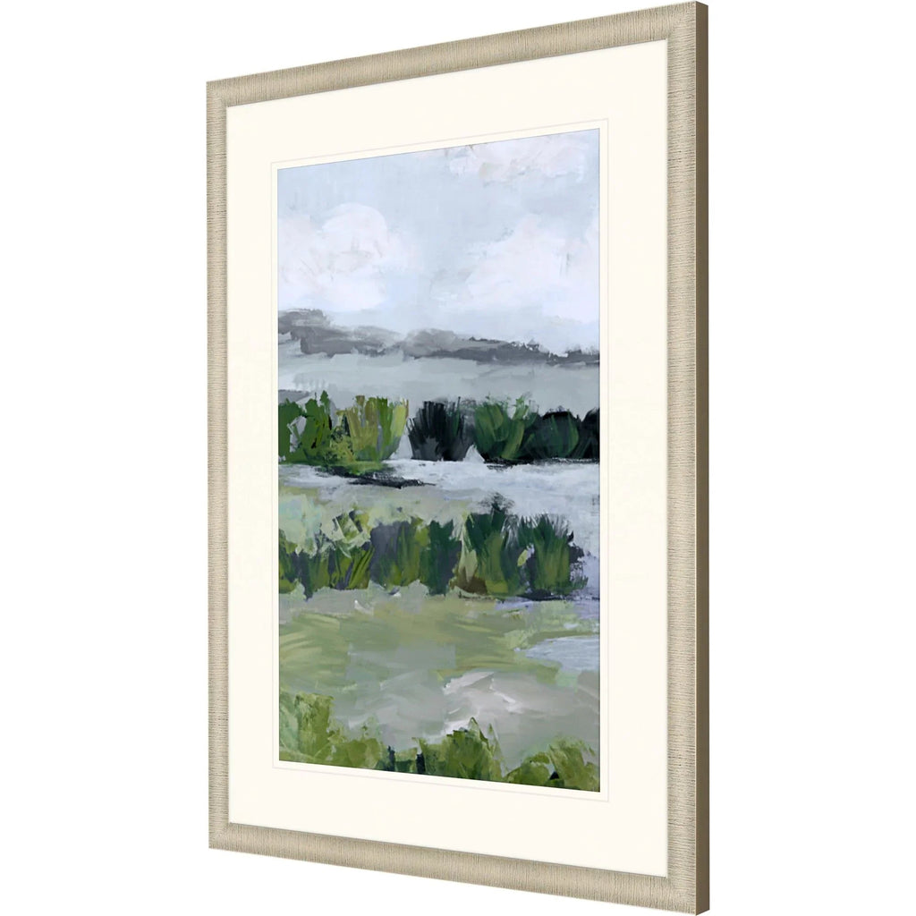 Here Comes the Sun Green Canvas Art