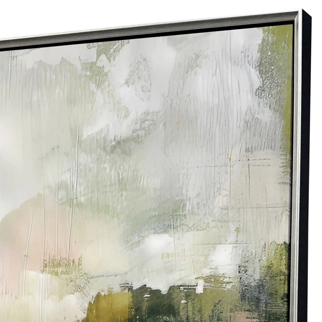 Luminous Landscape Green Canvas Art
