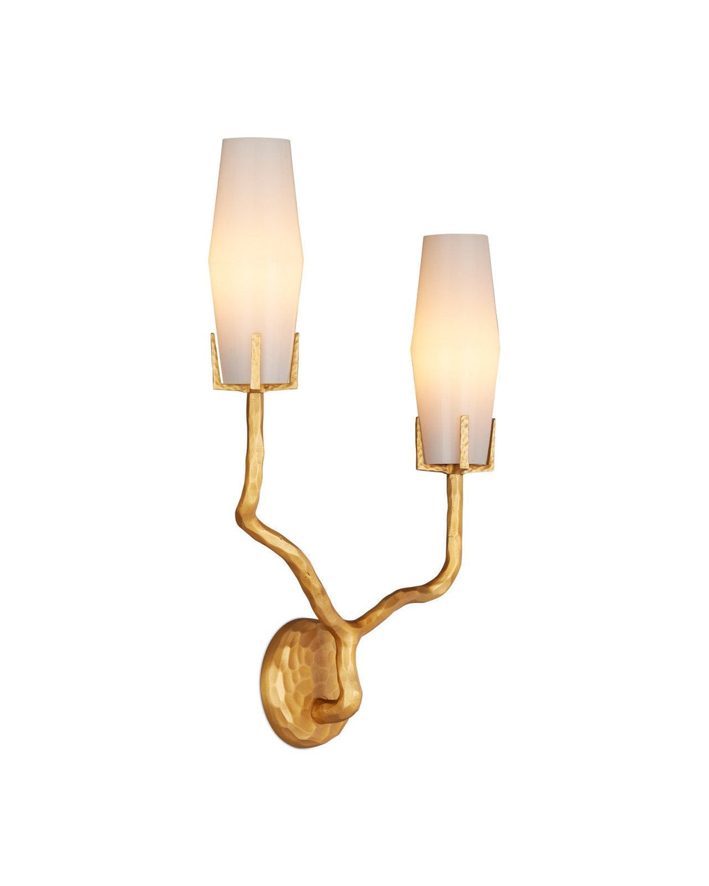 Mathilda Dimmable Gold Wall Sconce