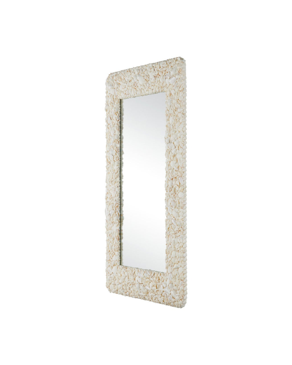 Turbinella Shells Frame Rectangular Wall Mirror