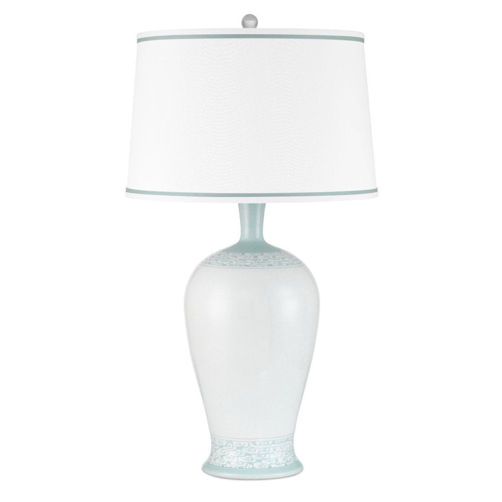 Ketty Blue Porcelain Table Lamp