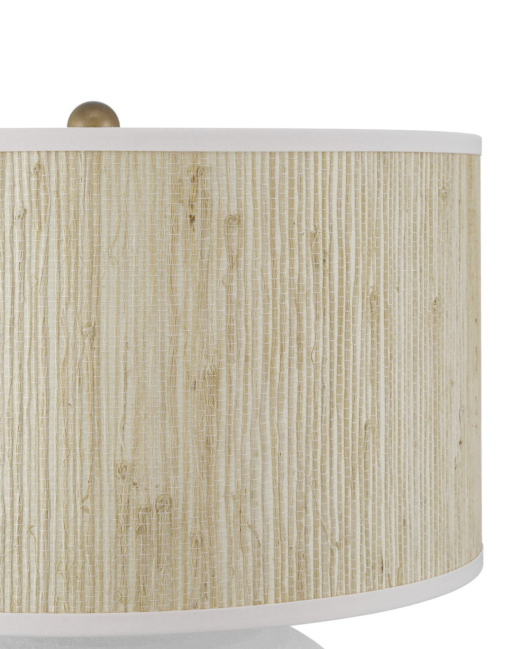 Zena White Terracotta Table Lamp