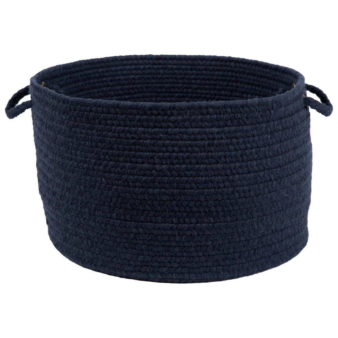 Wool Solids Flat Braid Handmade Basket -- view 7