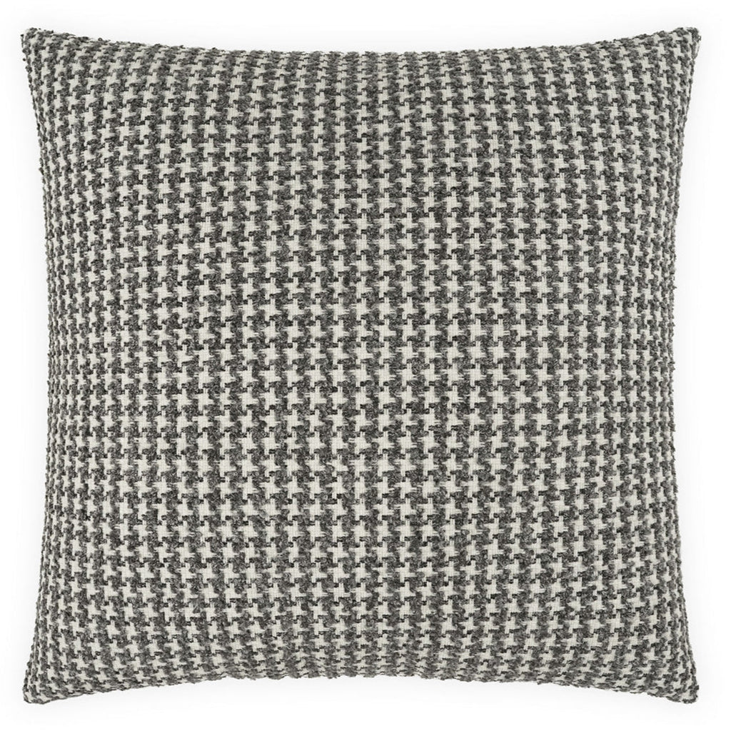 Lianna Charcoal Throw Pillow