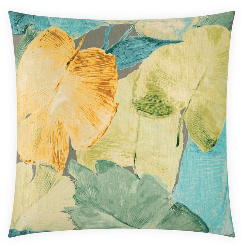 Waimea Floral Design Throw Pillow