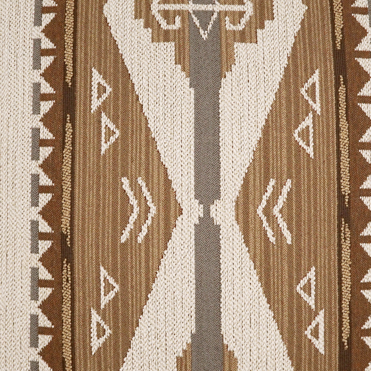 Colony Brown Throw Pillow