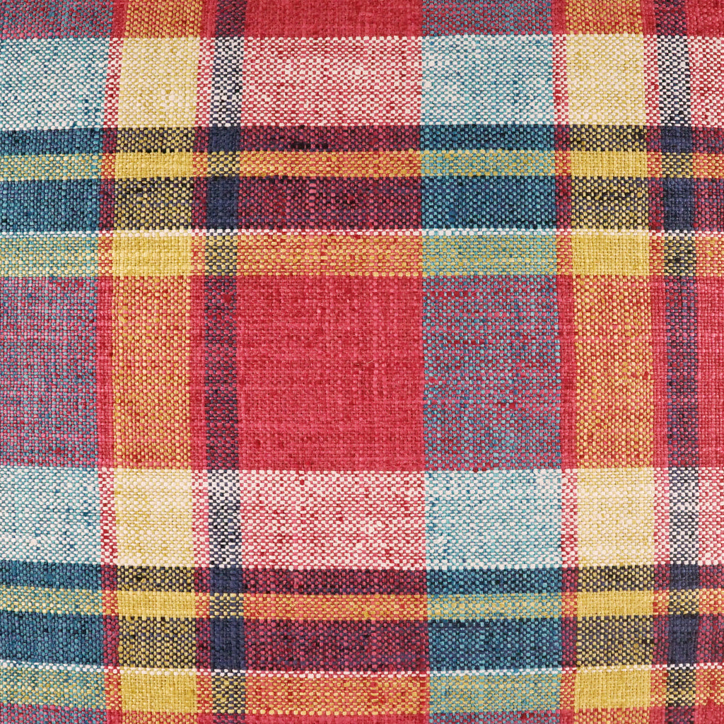 Ansel Red Throw Pillow