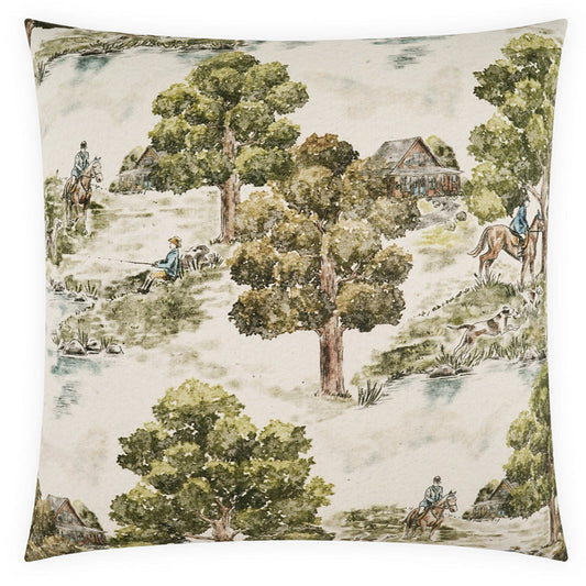 Sherwood Cotton Throw Pillow