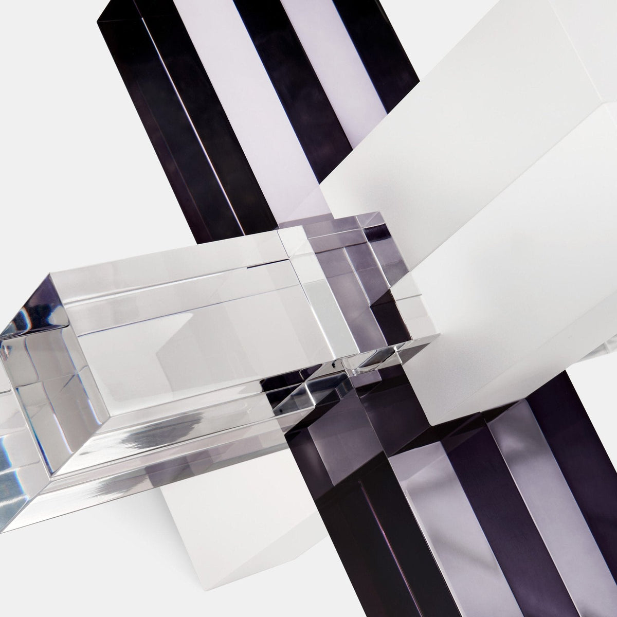 Kumiki Clear Acrylic Jax Sculpture -- view 3