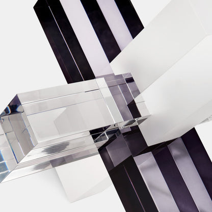 Kumiki Clear Acrylic Jax Sculpture -- view 3