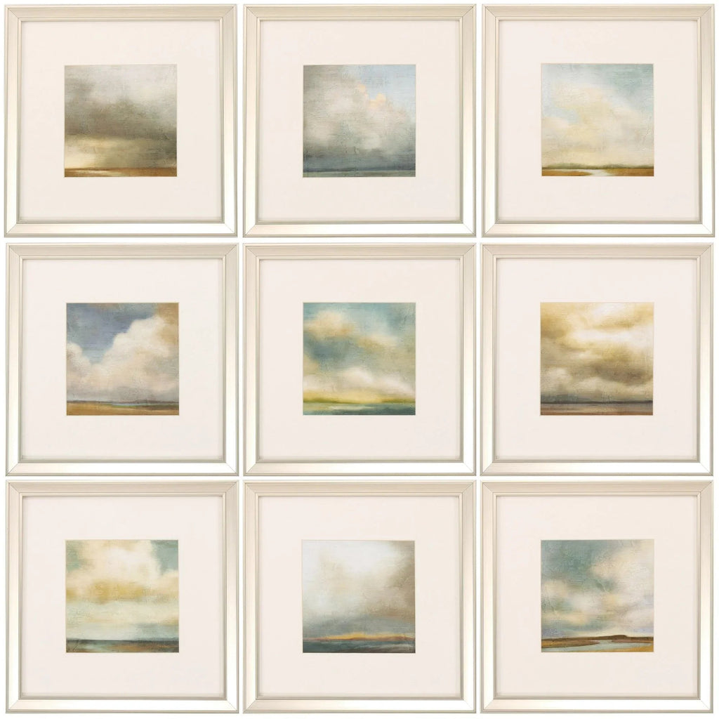 Atmosphere Neutral Canvas Art 9PC