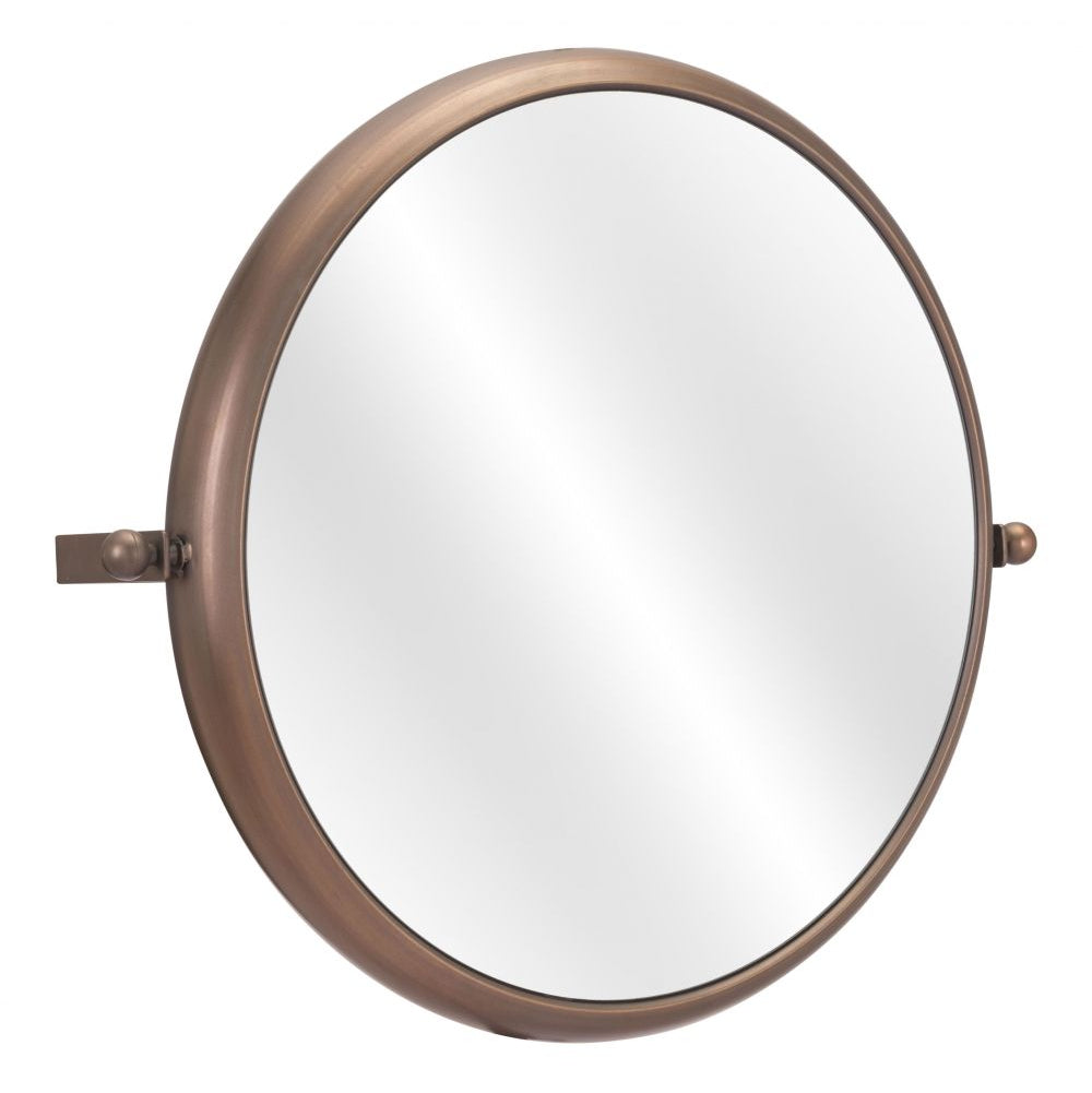 Rand Painted Steel Frame Wall Mirror -- view 3