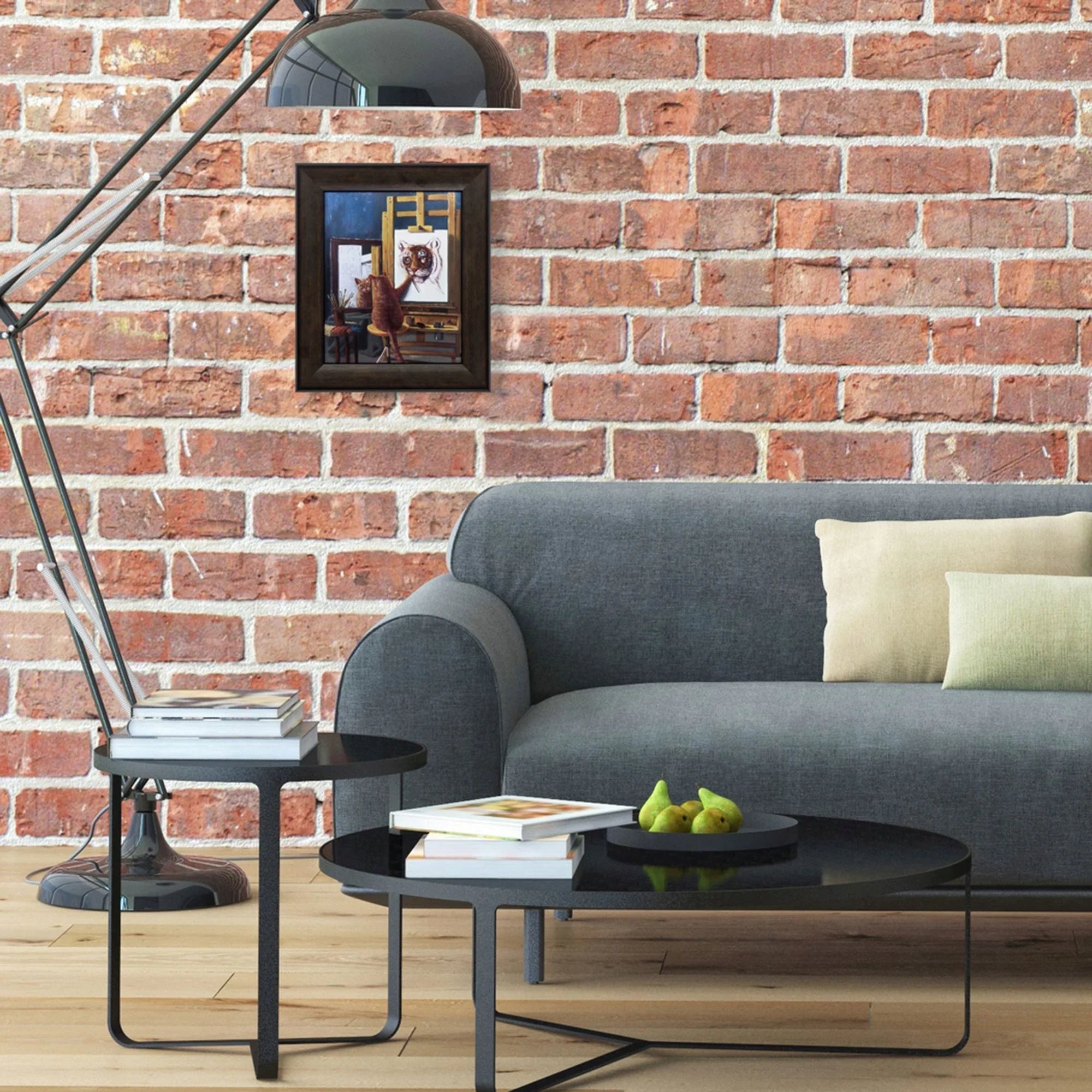 Norman Catwell Neutral Canvas Art