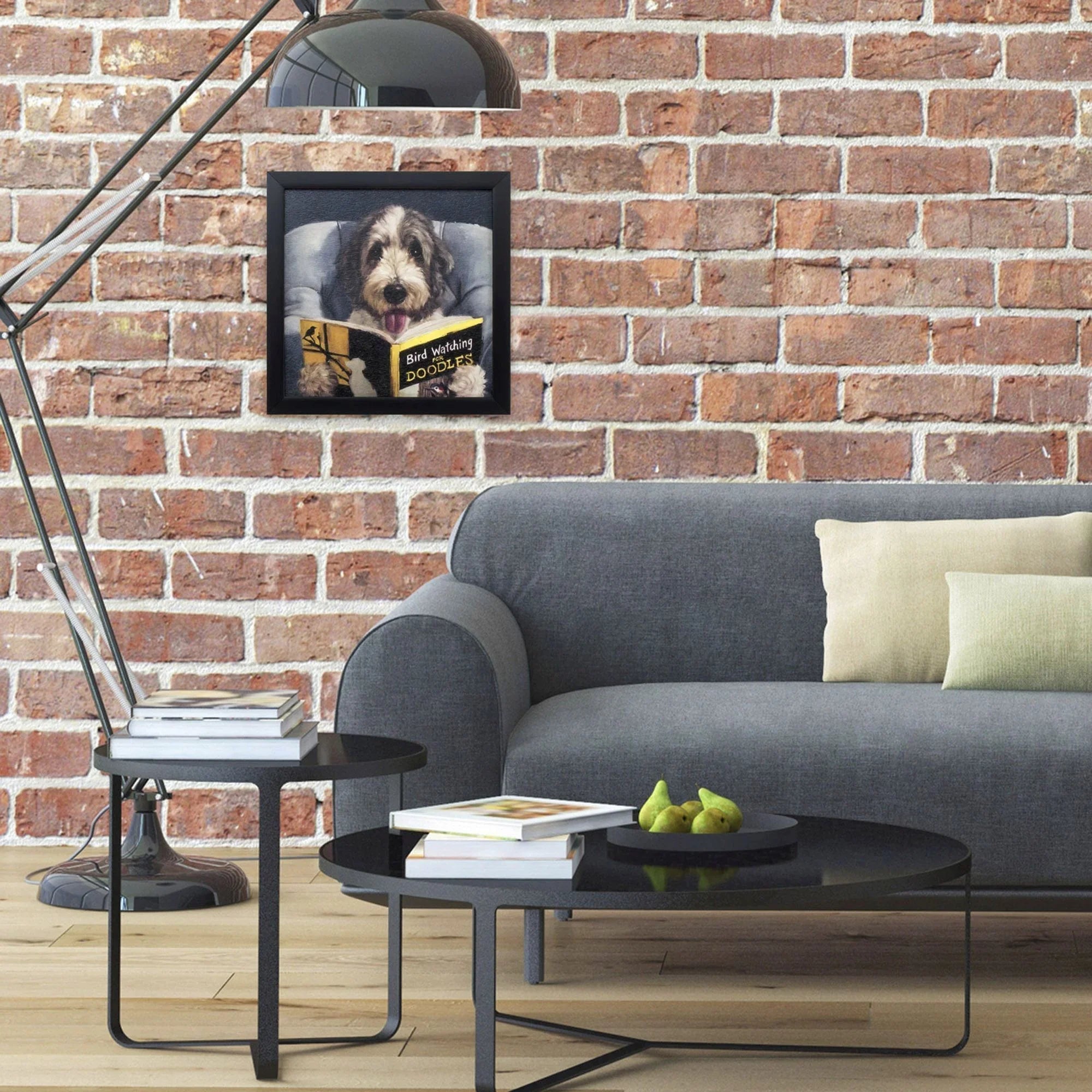 Ornithology for Doodles Neutral Canvas Art