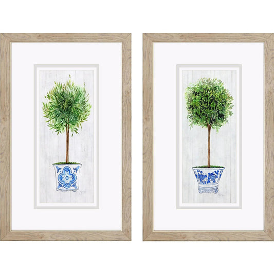 Rosemary Thyme Green Canvas Art 2PC