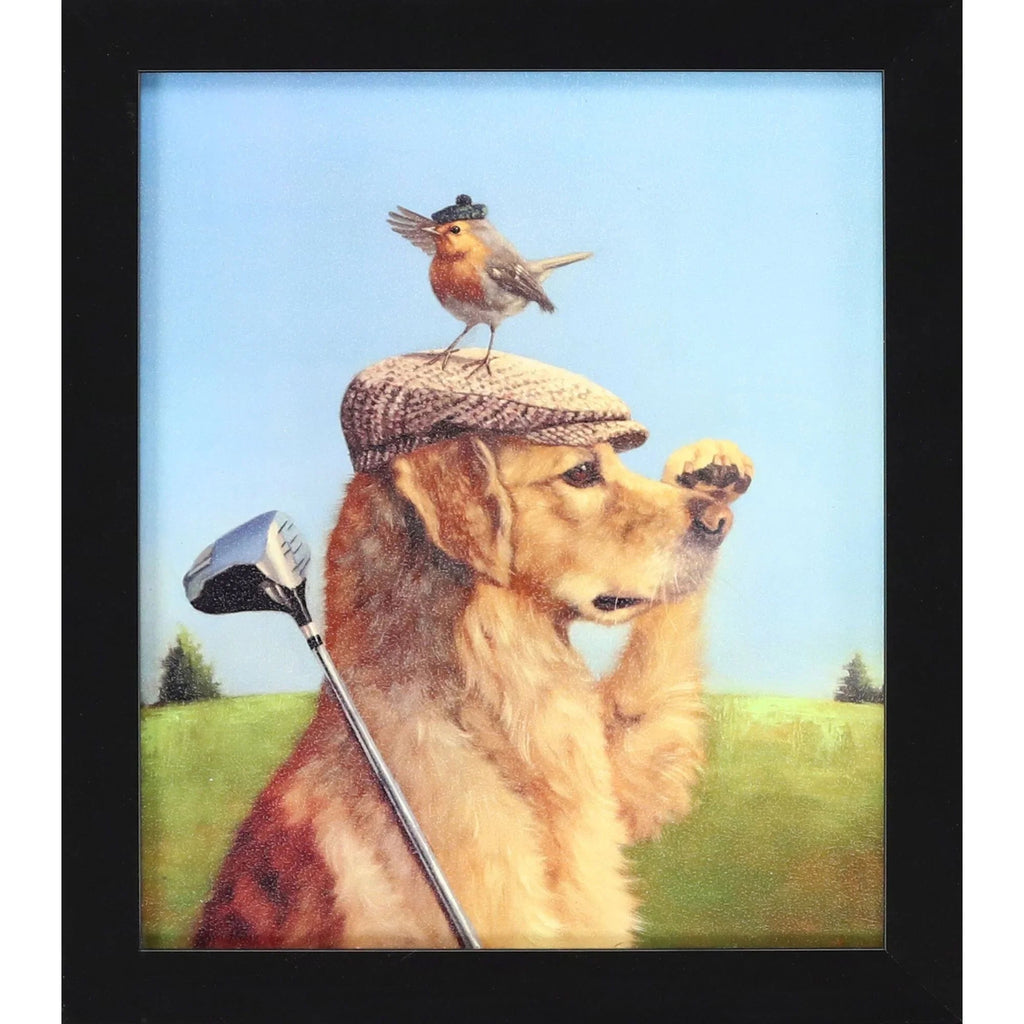 Lost Ball Red Canvas Art