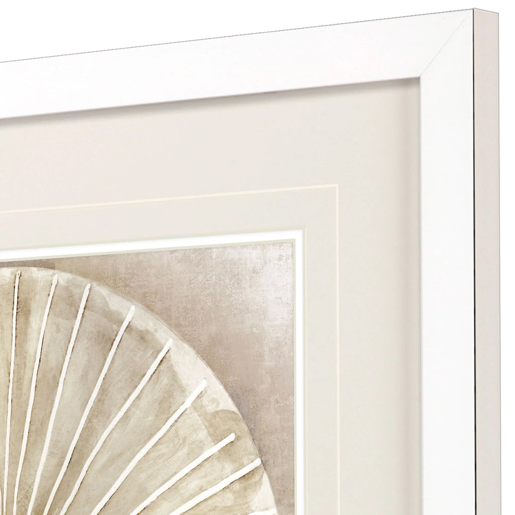 Emboss Beauty Beige Canvas Art