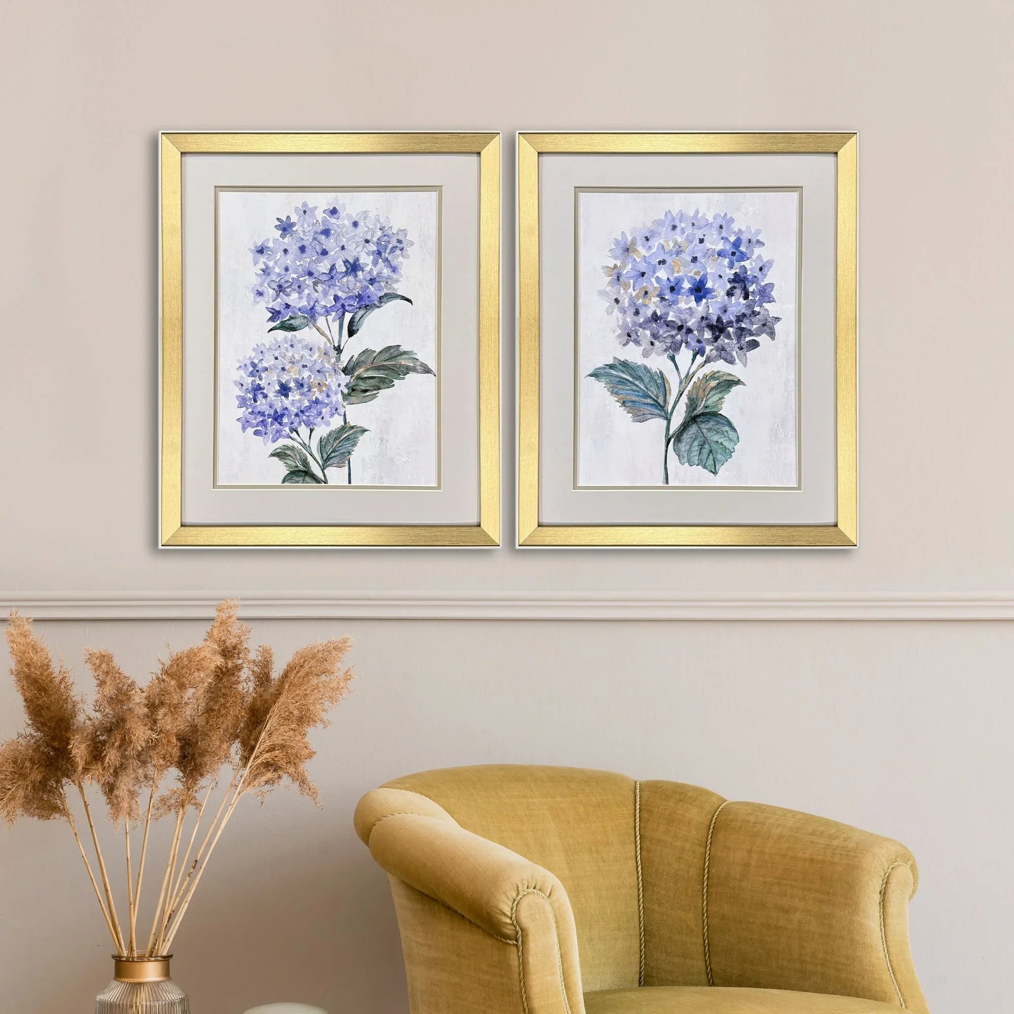 Pretty in Purple Purple Canvas Art 2PC