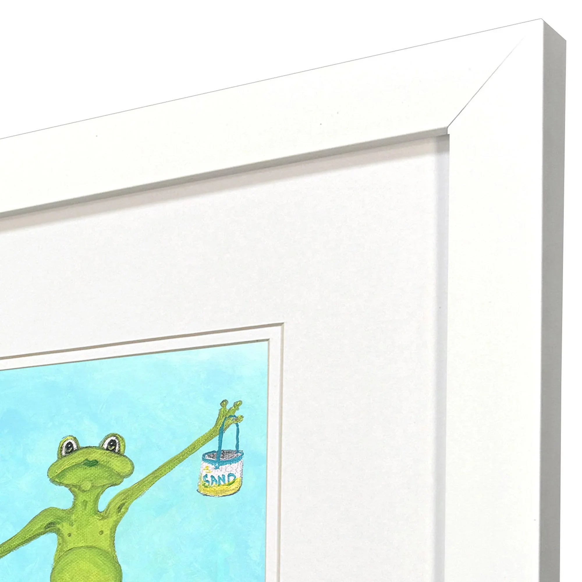 Summer Splash II Blue Canvas Art 2PC