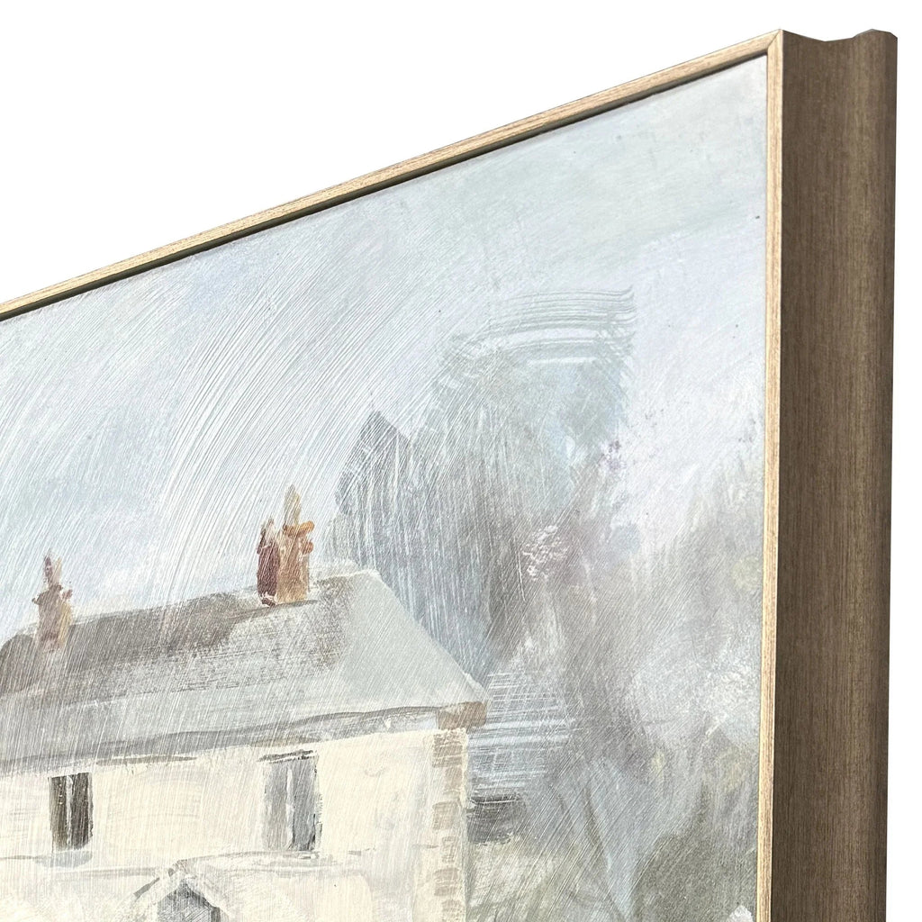 Garden View Green Canvas Art