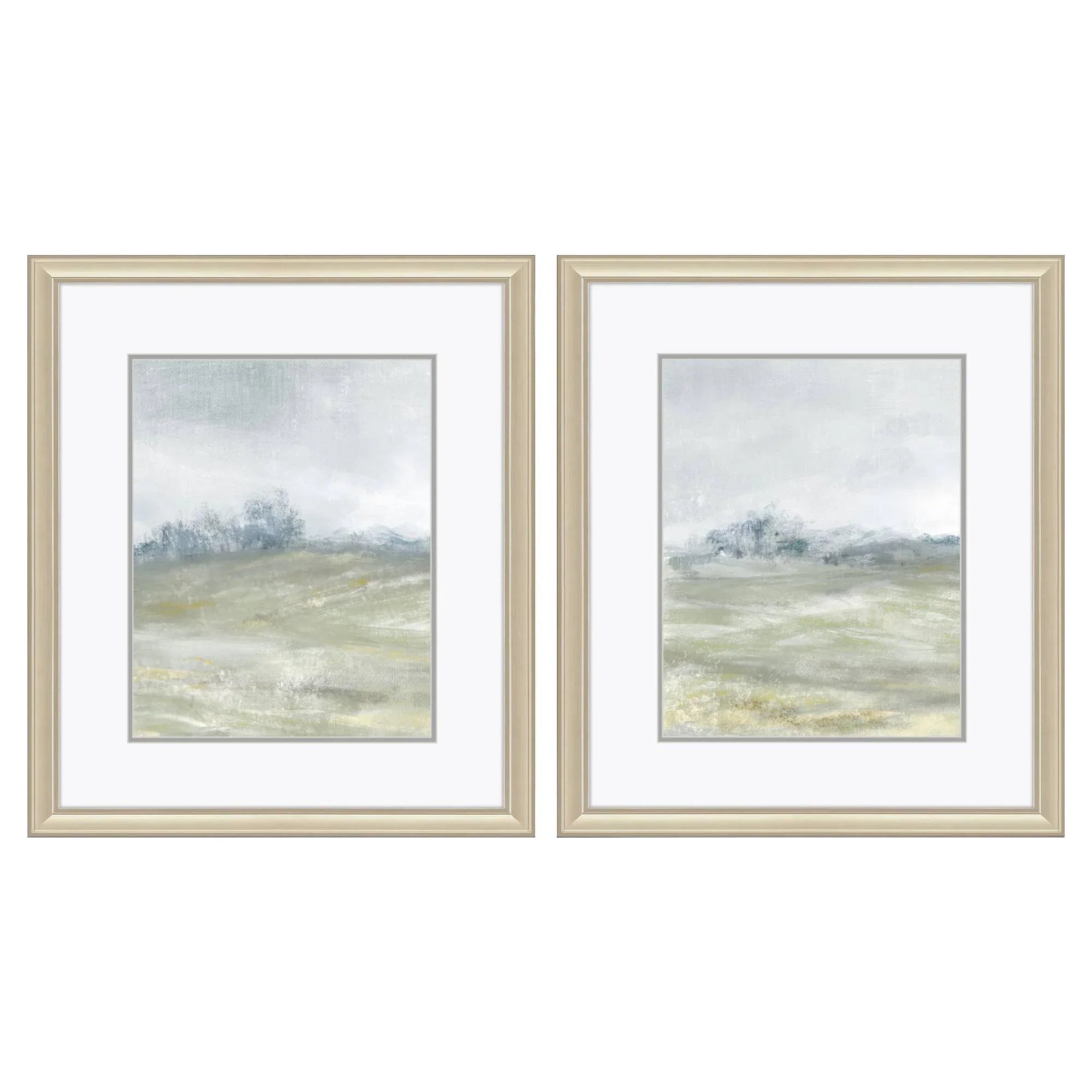 Morning Glass Front Mist Canvas Art 2PC