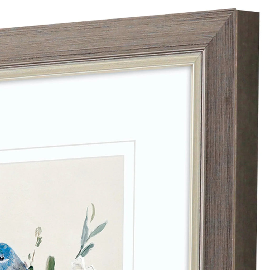 Bluebird Happy Blue Canvas Art 2PC