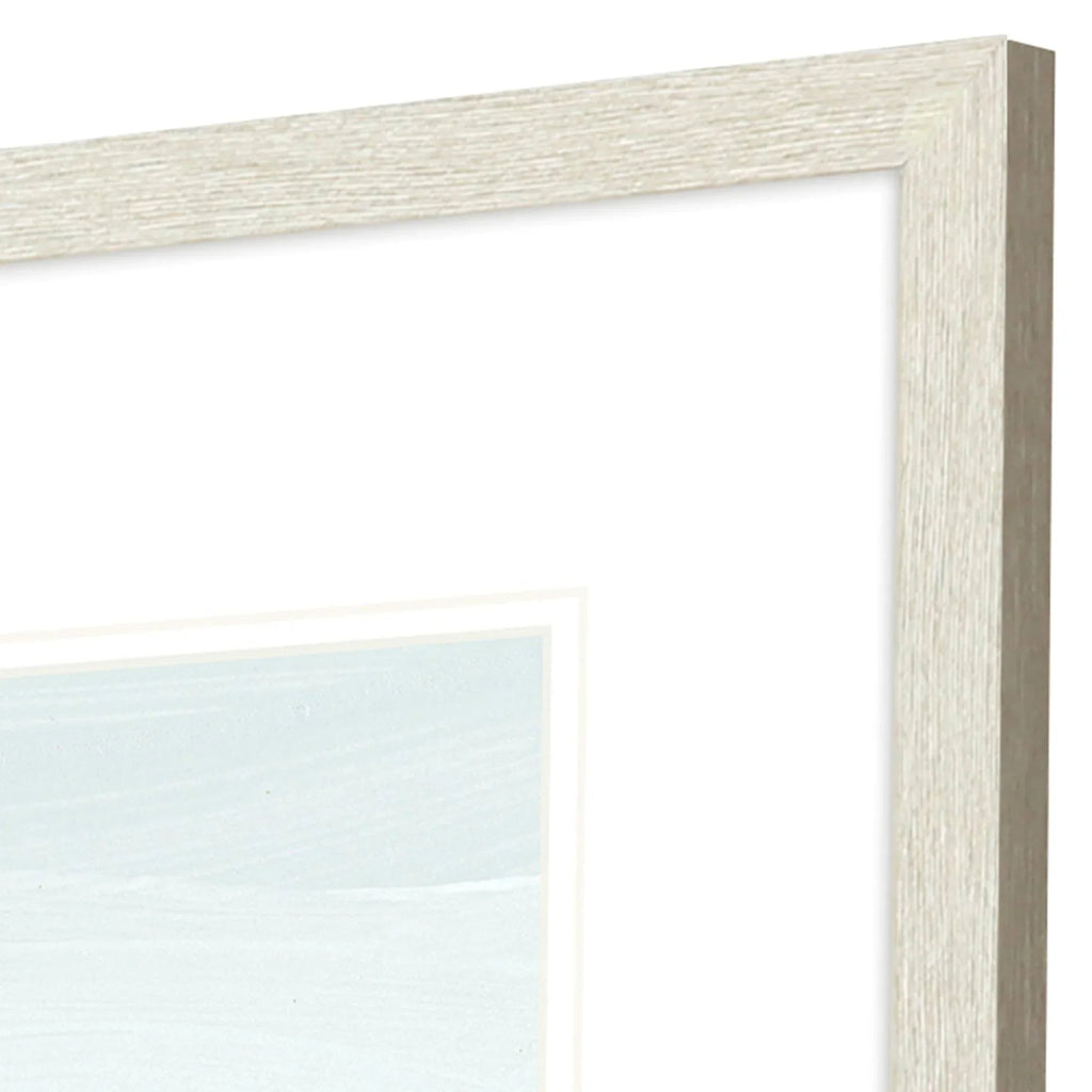 View of the Shore Blue Canvas Art 2PC