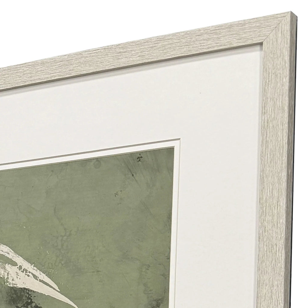 Palm Leaf Green Canvas Art 2PC