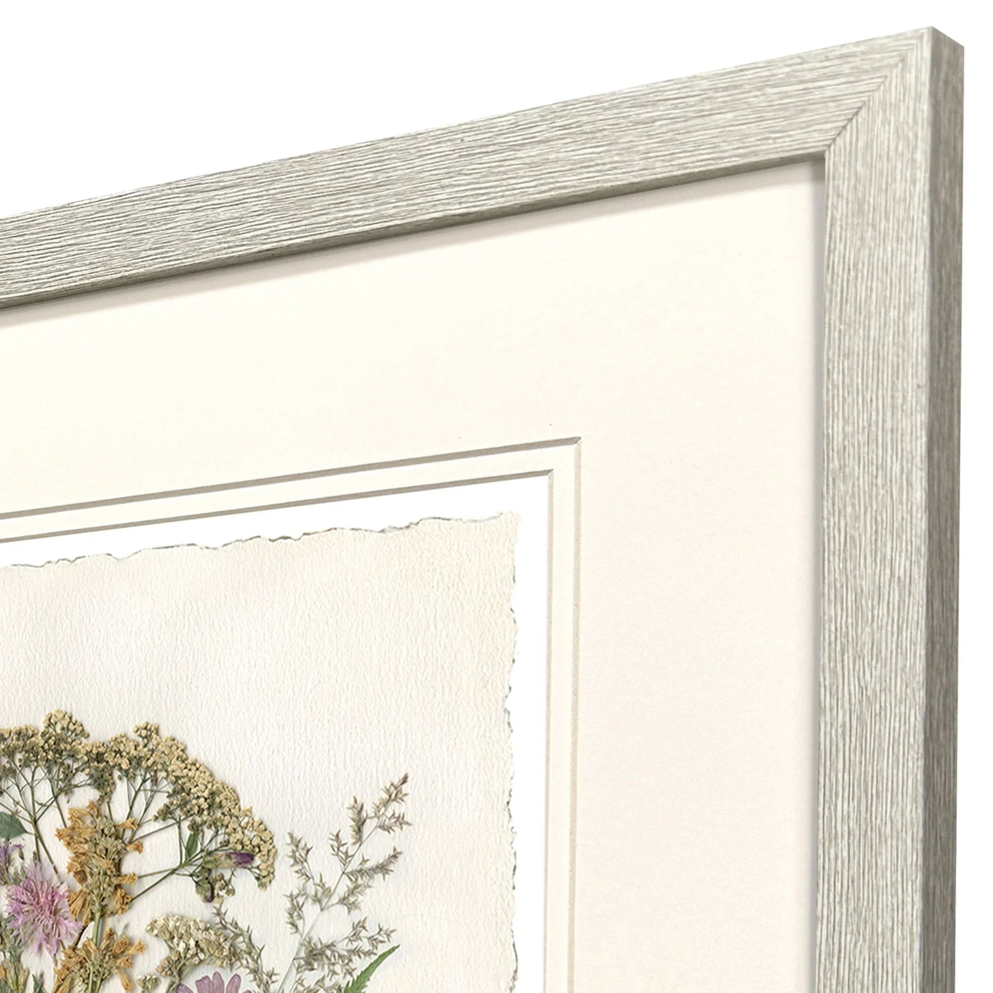 Organica Bouquet Green Canvas Art 2PC